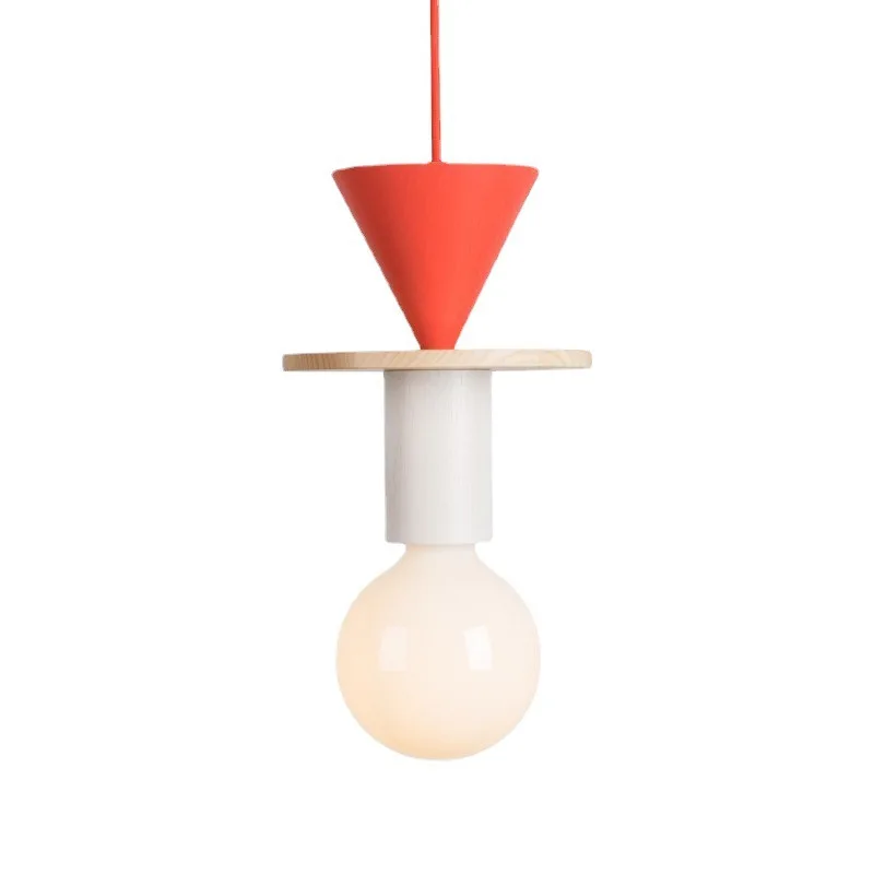 Nordic Lamp Wood LED Pendant Lights Kitchen Home Decor Hanglamp Restaurant Ceiling Chandelier Luminaire Bedroom Light Fixture - Image 6