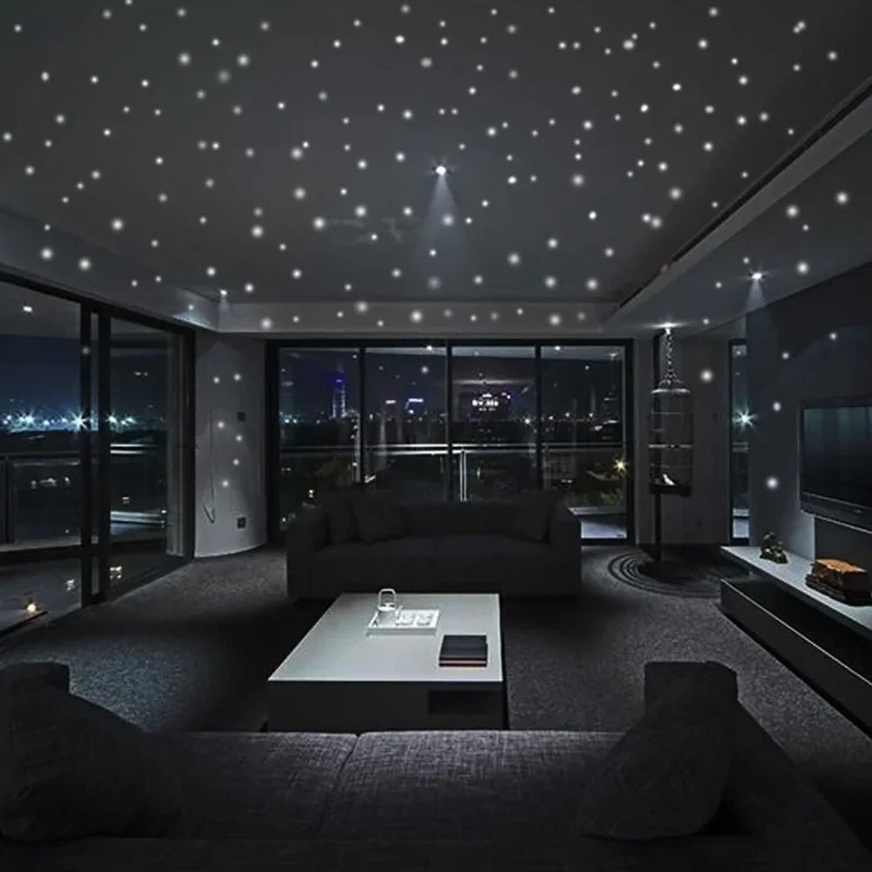 407pcs Luminous Wall Stickers Wall Decor Glow In The Dark Star Vinyl Sticker for Kid Room Creative Fluorescent Party Decoration - Image 3